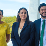 Reps. Nydia Velazquez, Alexandria Ocasio-Cortez, and Greg Casar