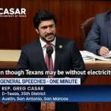 Congressman Greg Casar speaks on the House floor